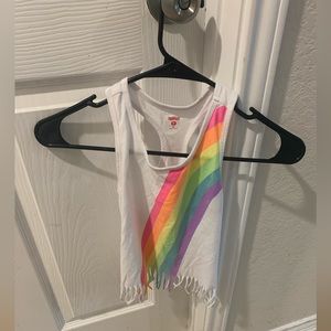 White Rainbow Sleeveless